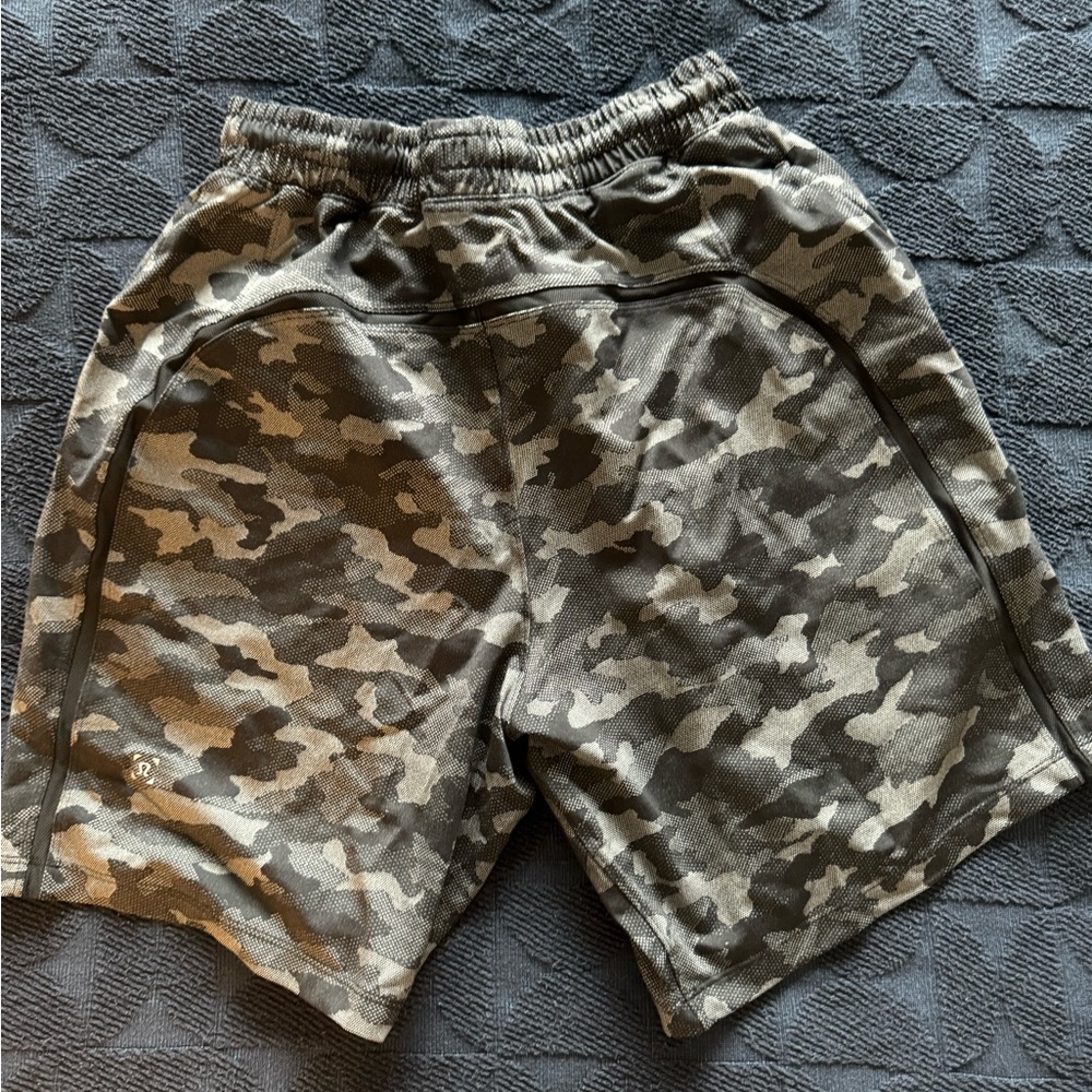 Lululemon Men’s Camo Running Shorts